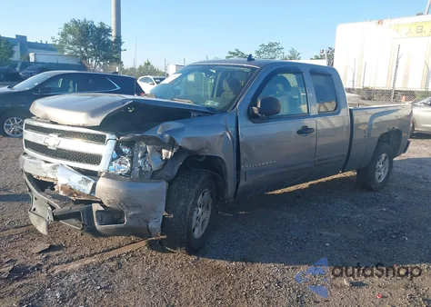 2007 Chevrolet Silverado Lt1 из США, поврежденный, VIN 1GCEK19C07Z528274